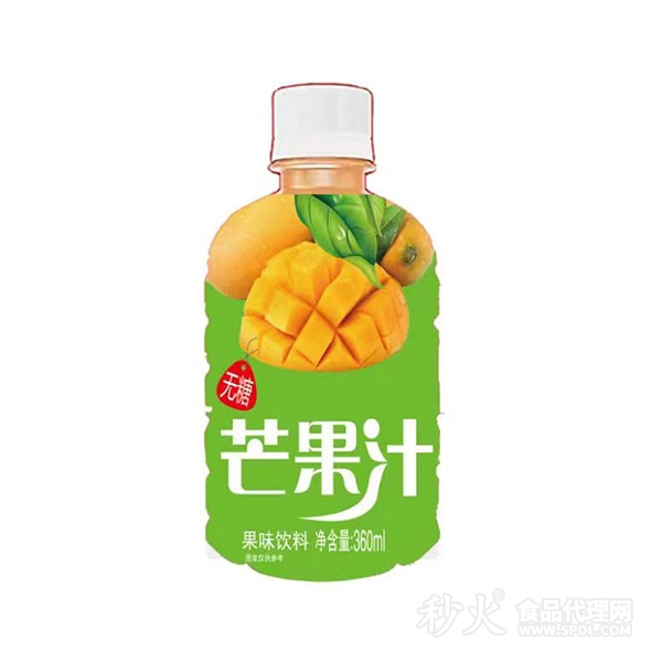 芒果汁果味饮料360ml