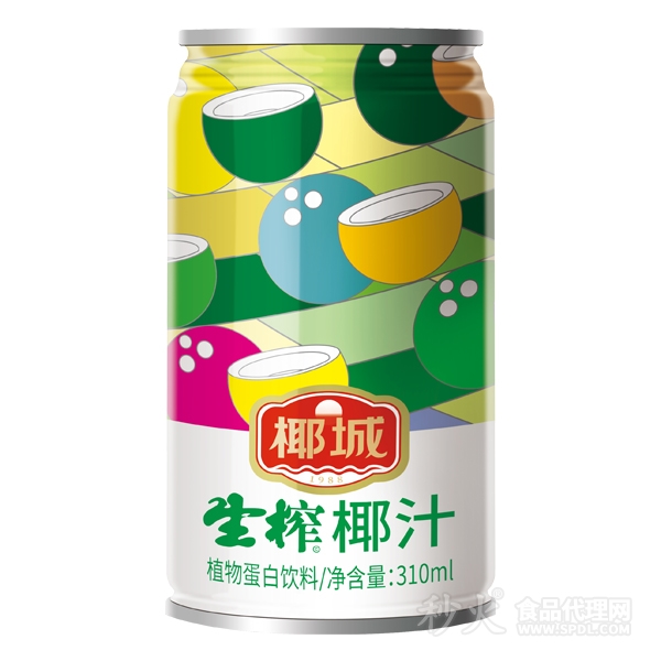 椰城生榨椰汁饮品310ml