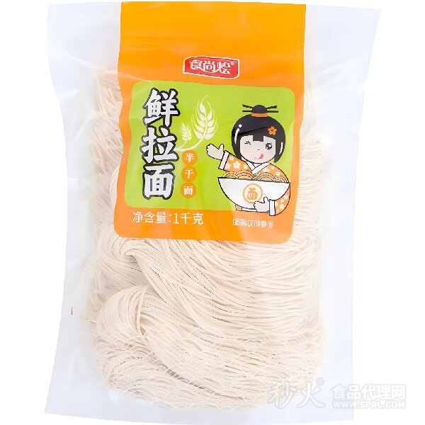 食尚烩鲜拉面半干面1kg