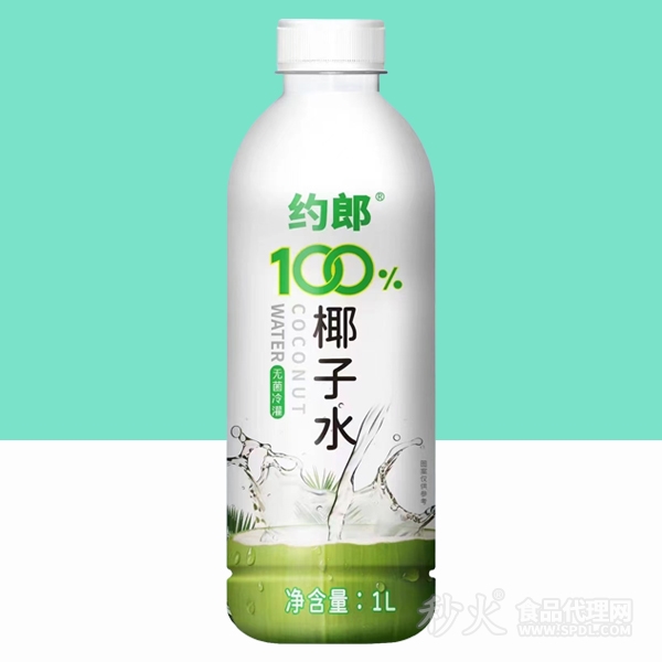 约郎100%椰子水1L