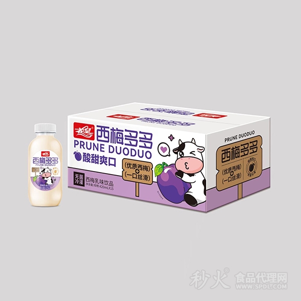 花皇西梅多多西梅乳味饮品420mlx15瓶