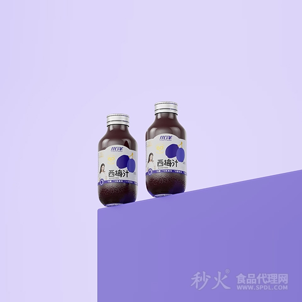 优洋西梅汁复合果汁饮料300ml