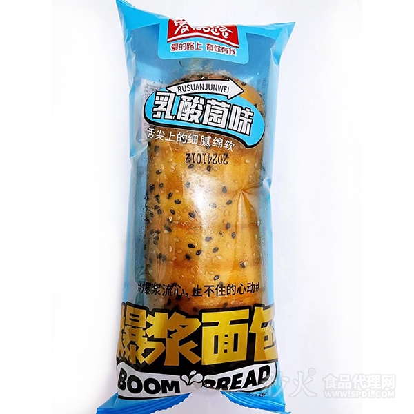 爱的路爆浆面包乳酸菌味80g