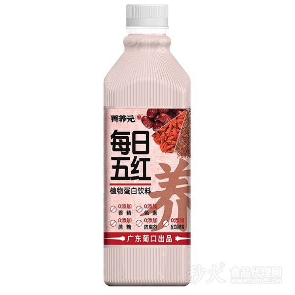 菁养元生椰五红植物蛋白饮料1.25L