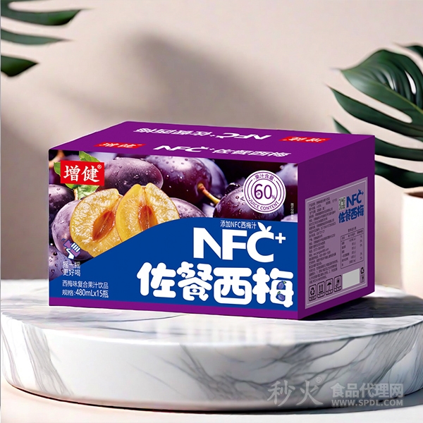 增健NFC佐餐西梅复合果汁饮品480mlx15瓶