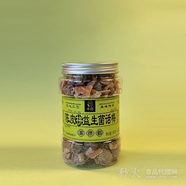 牛浩陈皮拼益生菌话梅茶伴侣380g