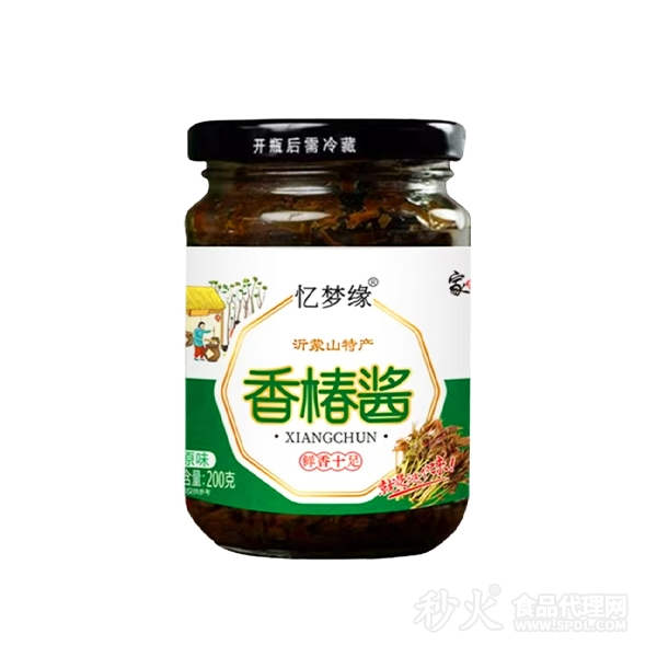 忆梦缘香椿酱原味200g