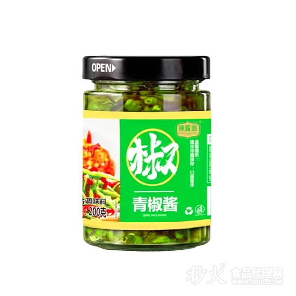 辣酱翁青椒酱200g