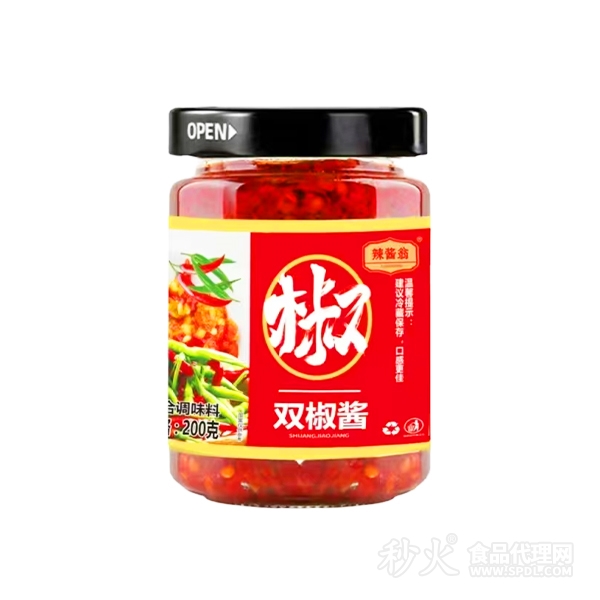 辣酱翁双椒酱200g