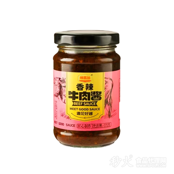 辣酱翁香辣牛肉酱200g