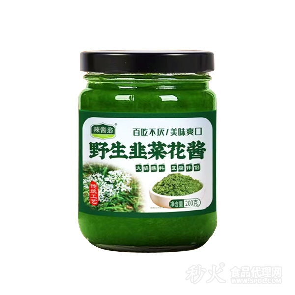 辣酱翁野生韭菜花酱200g