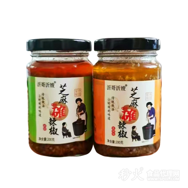 沂哥沂嫂芝麻確辣椒200g