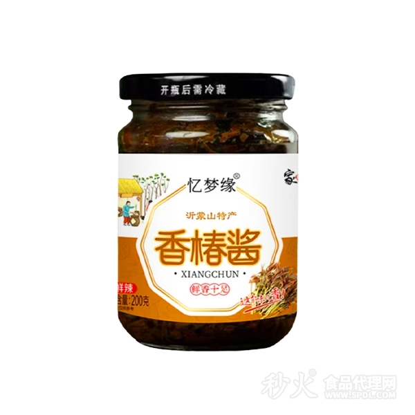 忆梦缘香椿酱香辣味200g