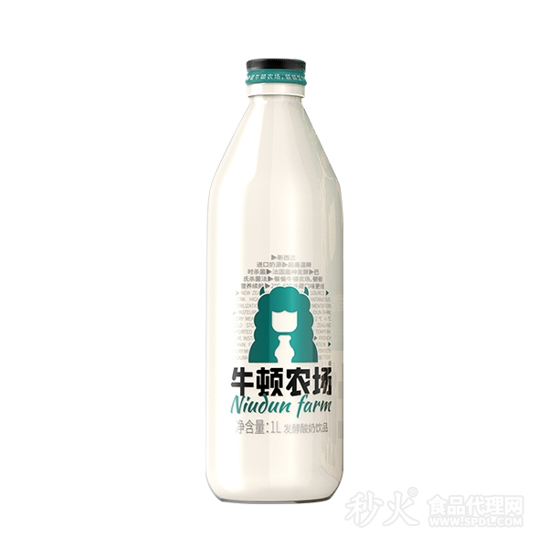 牛顿农场发酵酸奶饮品1L