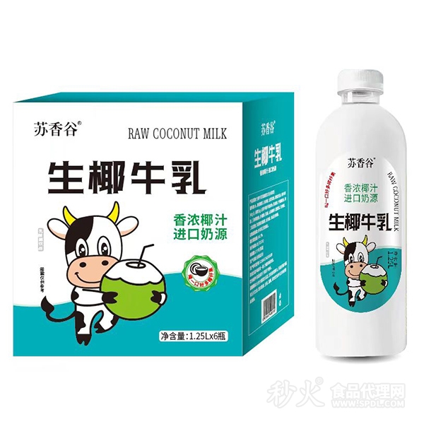 苏香谷生椰牛乳1.25Lx6瓶