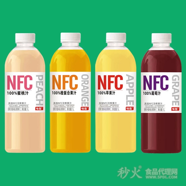 味傲NFC100%果汁1L