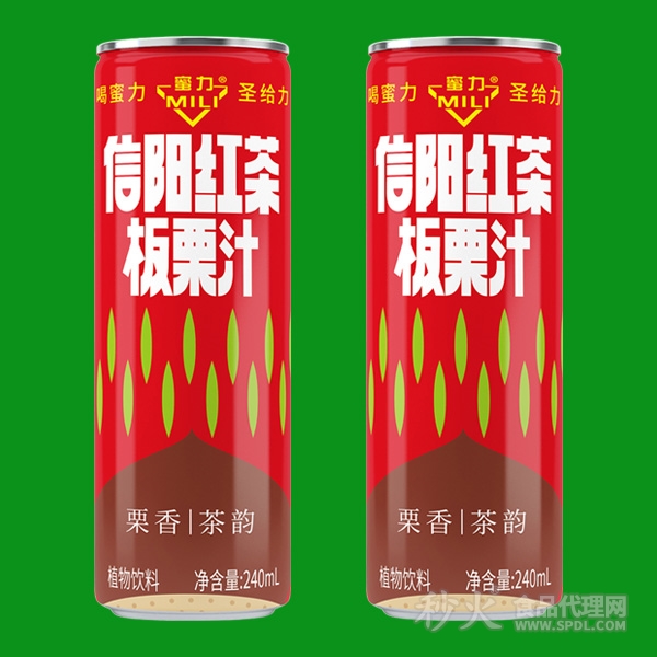 蜜力信阳红茶板栗汁植物饮料240ml