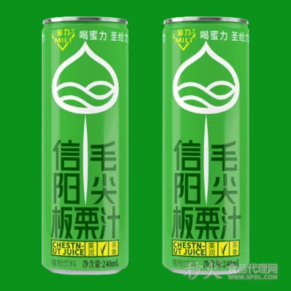 蜜力信阳毛尖板栗汁植物饮料240ml