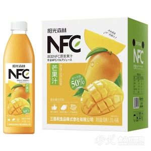 阳光森林芒果汁复合果汁饮料（含NFC）标箱