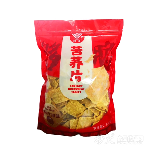 苦荞片酱汁牛排味360g