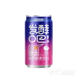 恒利康发酵吧蓝莓味果蔬酵素饮料