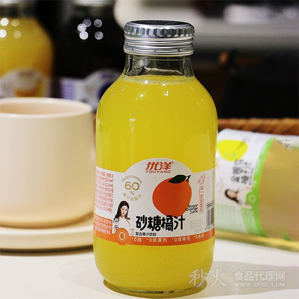 优洋砂糖橘汁300ml