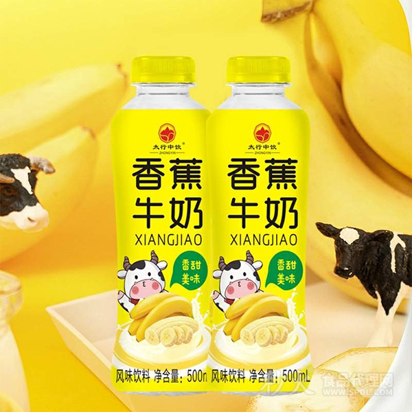 太行中饮香蕉牛奶风味饮料500ml