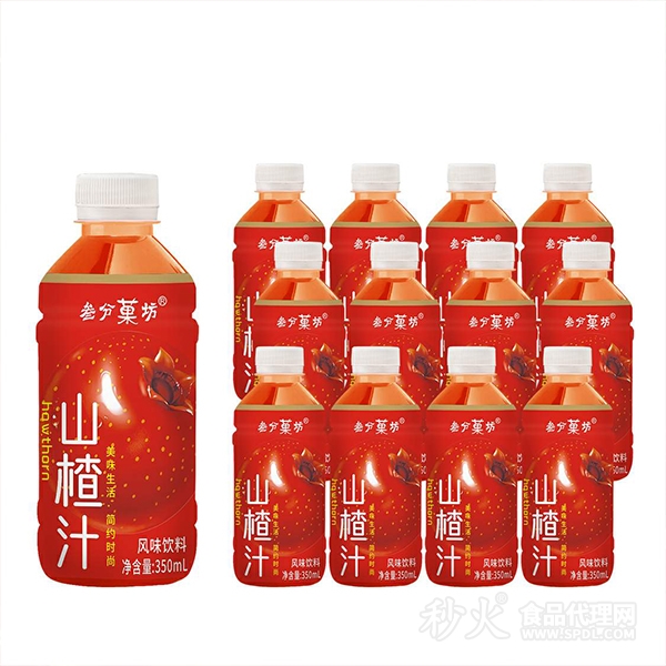 叁分菓坊山楂汁风味饮料350ml