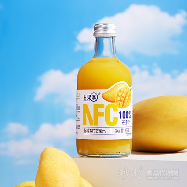 甘果季NFC芒果汁325ml