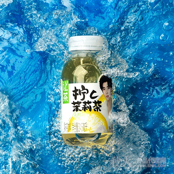 让茶柠C茉莉茶无糖果味茶饮料245ml