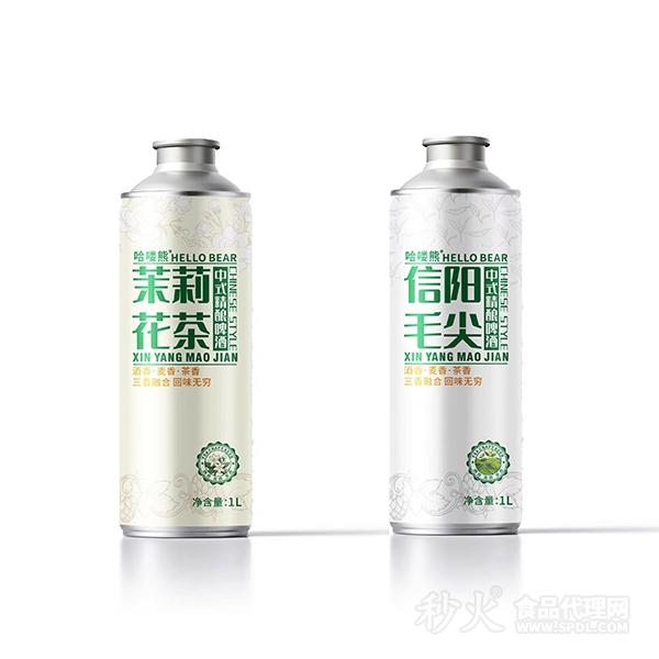 哈喽熊中式精酿啤酒1L