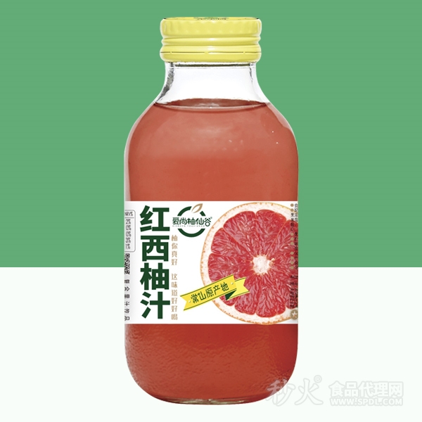 爱尚柚仙谷红西柚汁308ml