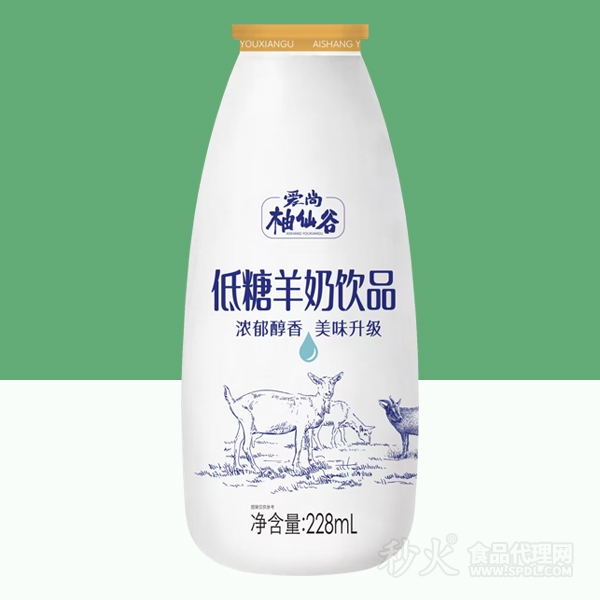 爱尚柚仙谷低糖羊奶饮品228ml