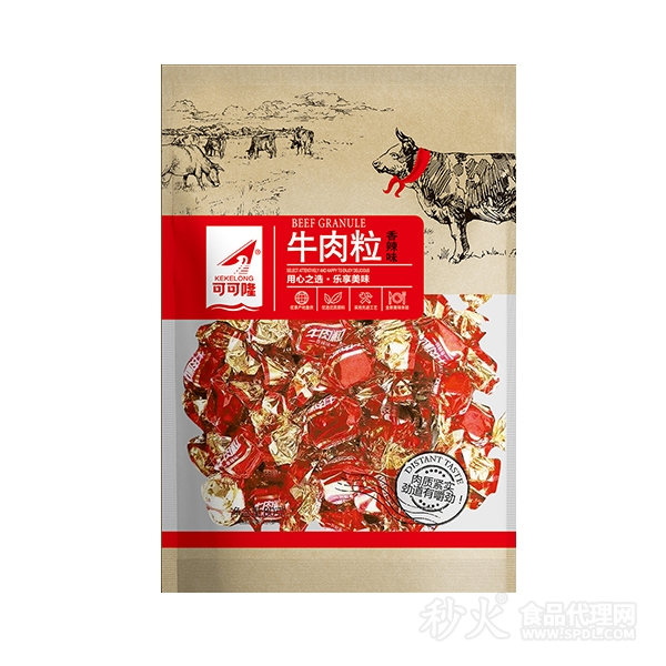 可可隆香辣牛肉粒80g