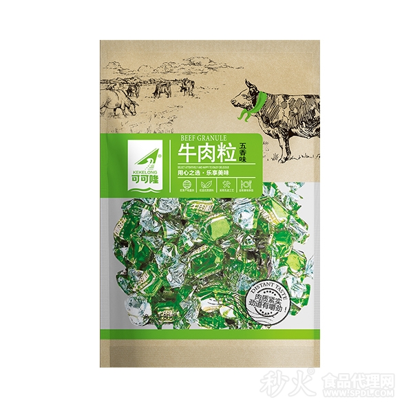 可可隆五香牛肉粒80g