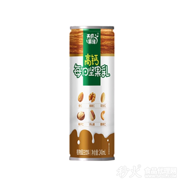 天府果缘高钙每日坚果乳植物蛋白饮料240ml