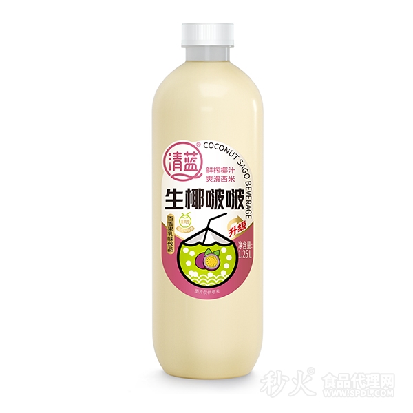 清蓝生椰啵啵1.25L