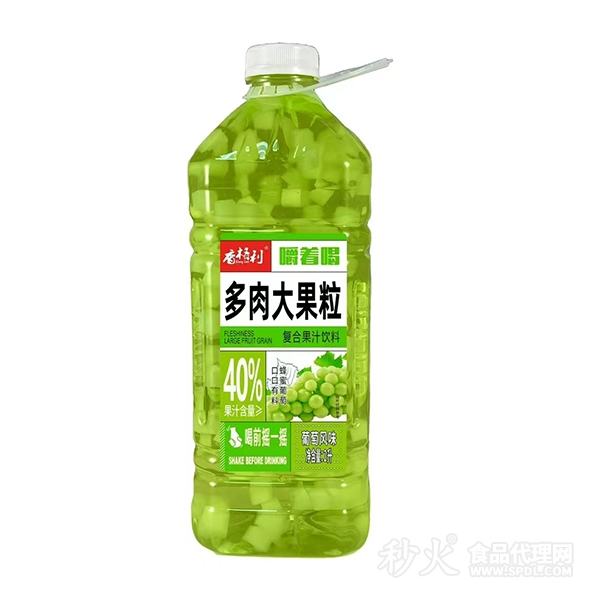 香格利葡萄风味复合果汁饮料2L