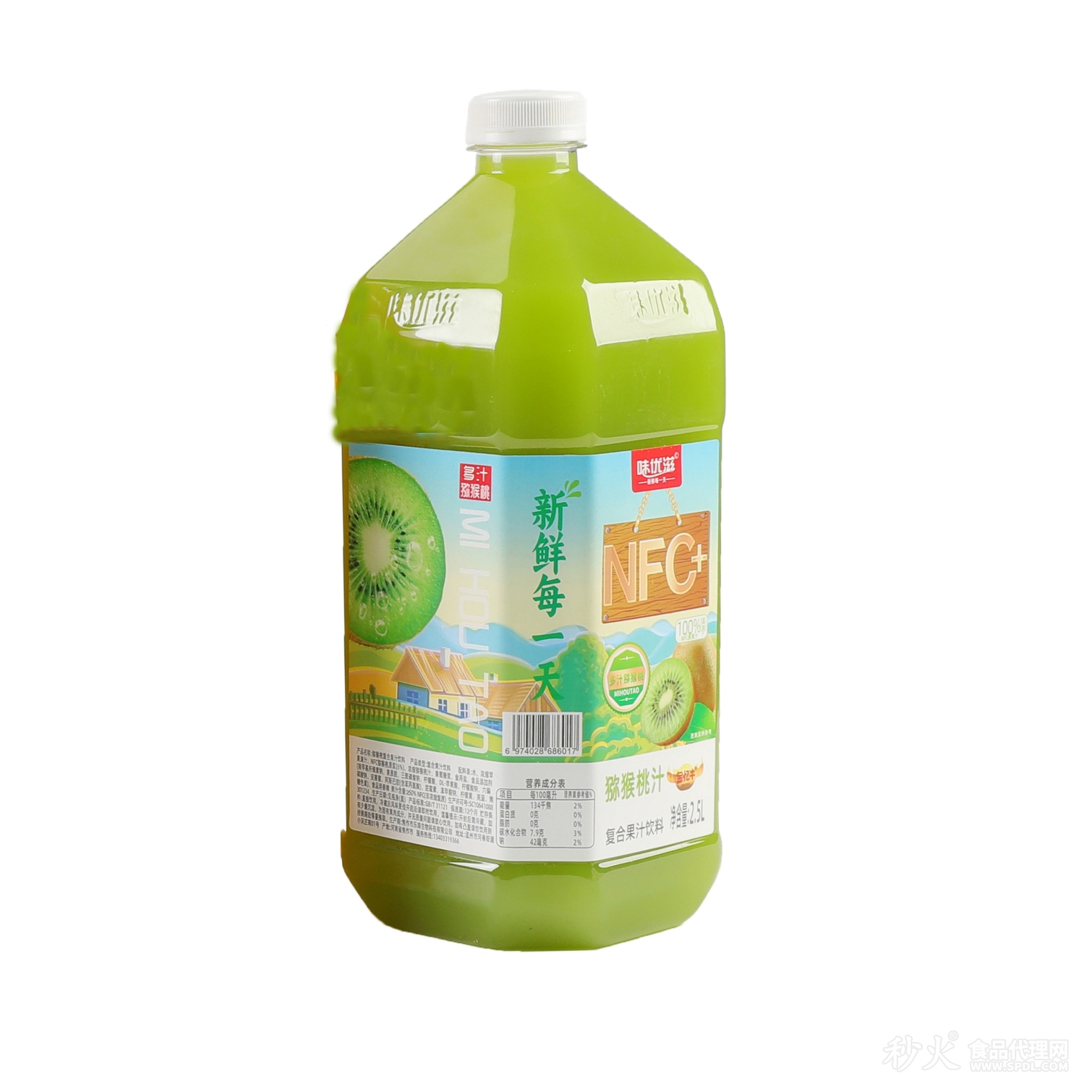 味优滋猕猴桃汁2.5L