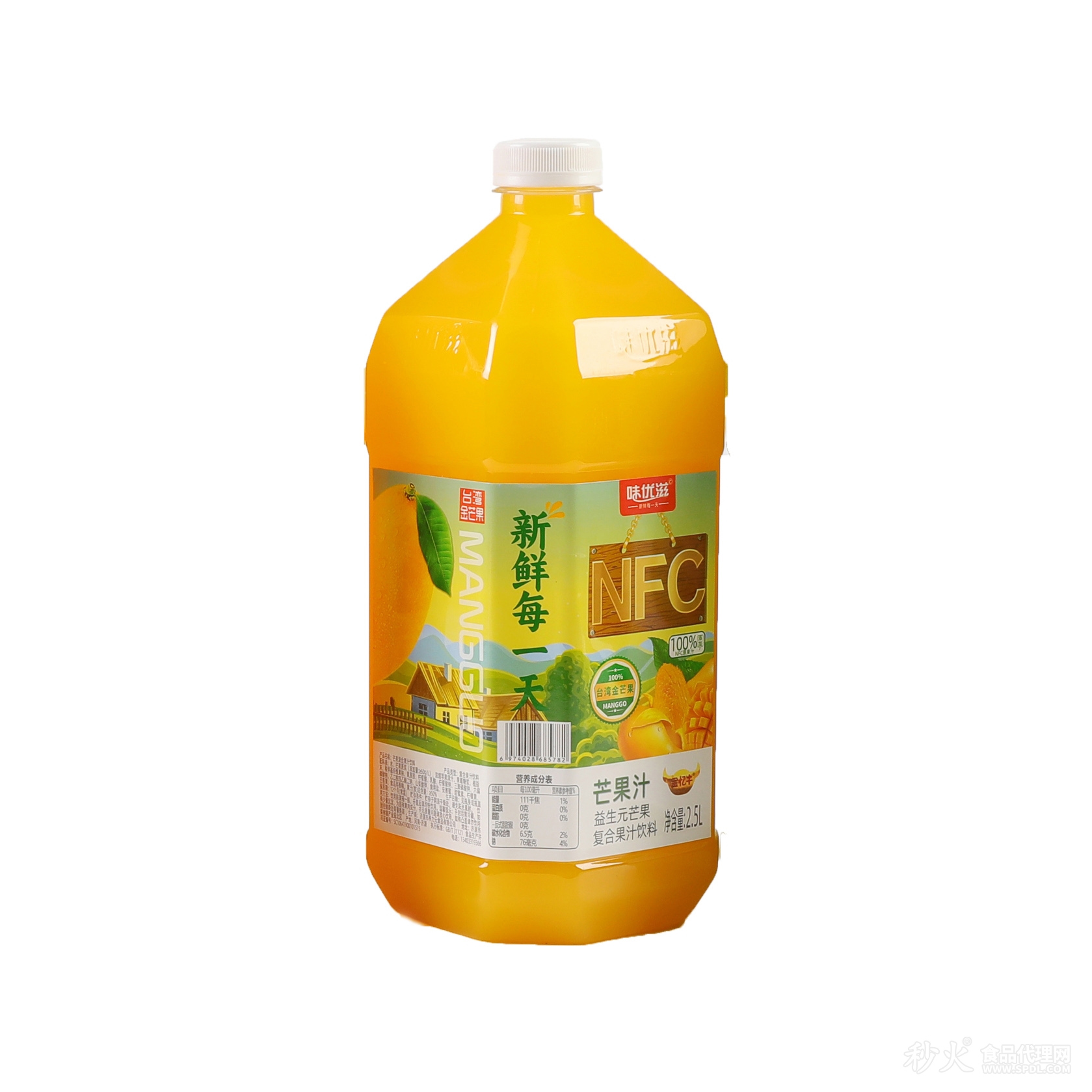 味优滋芒果汁2.5L