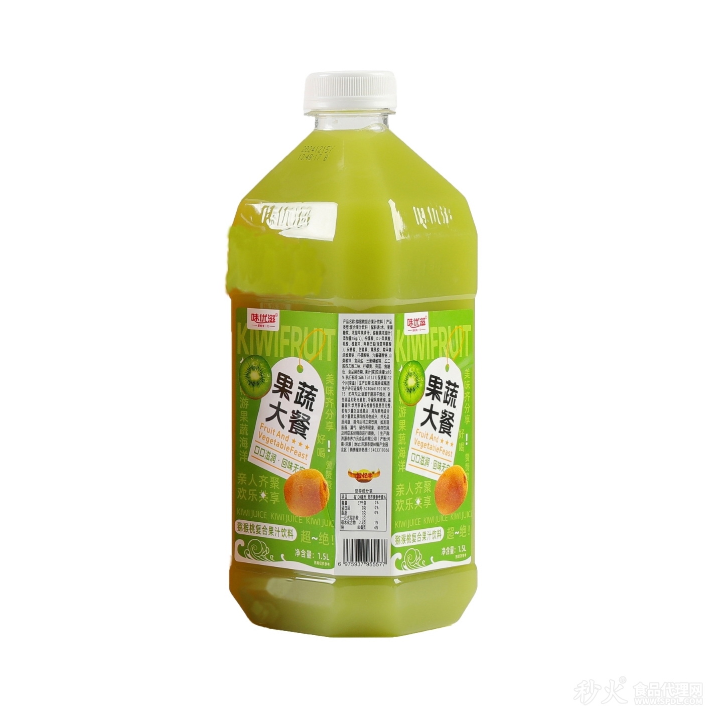 味优滋猕猴桃复合果汁饮料1.5L