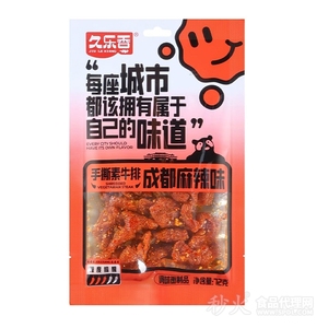 久乐香手撕素牛肉成都麻辣味72g