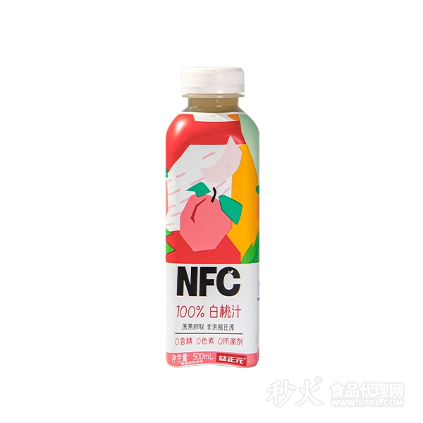 益正元NFC白桃汁500ml