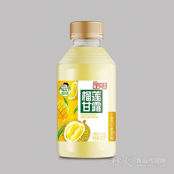 椰贤榴莲甘露风味饮料450g