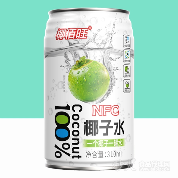 椰佰旺NFC椰子水310ml