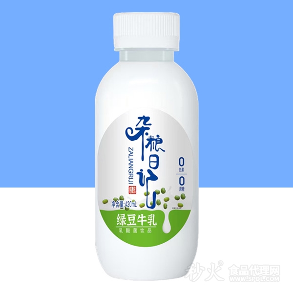 杂粮日记绿豆牛乳饮品420ml