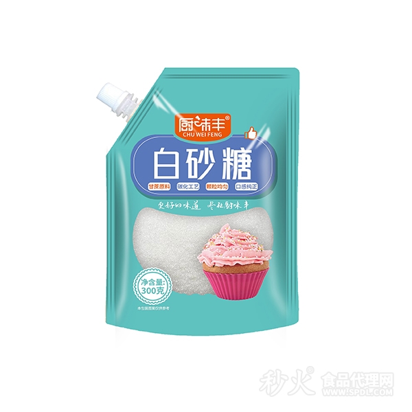 厨味丰白砂糖300g