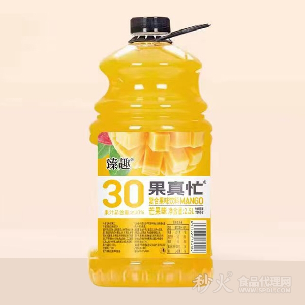 臻趣果真忙芒果味1.5L