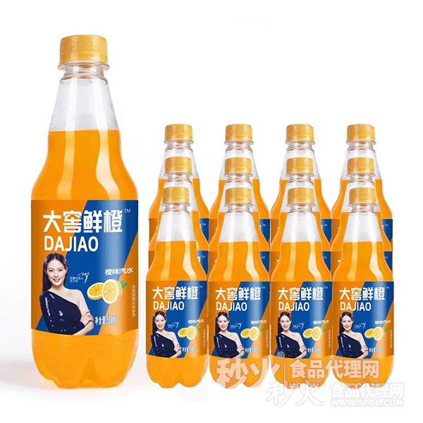 大窖鲜橙橙味汽水500ml