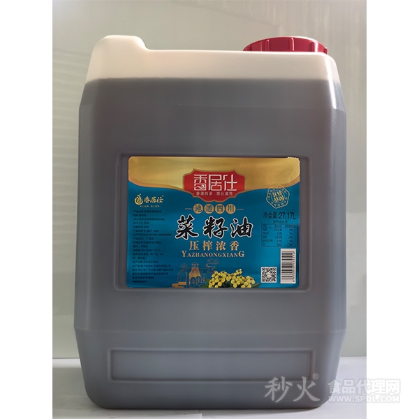 香居仕菜籽油27.17L